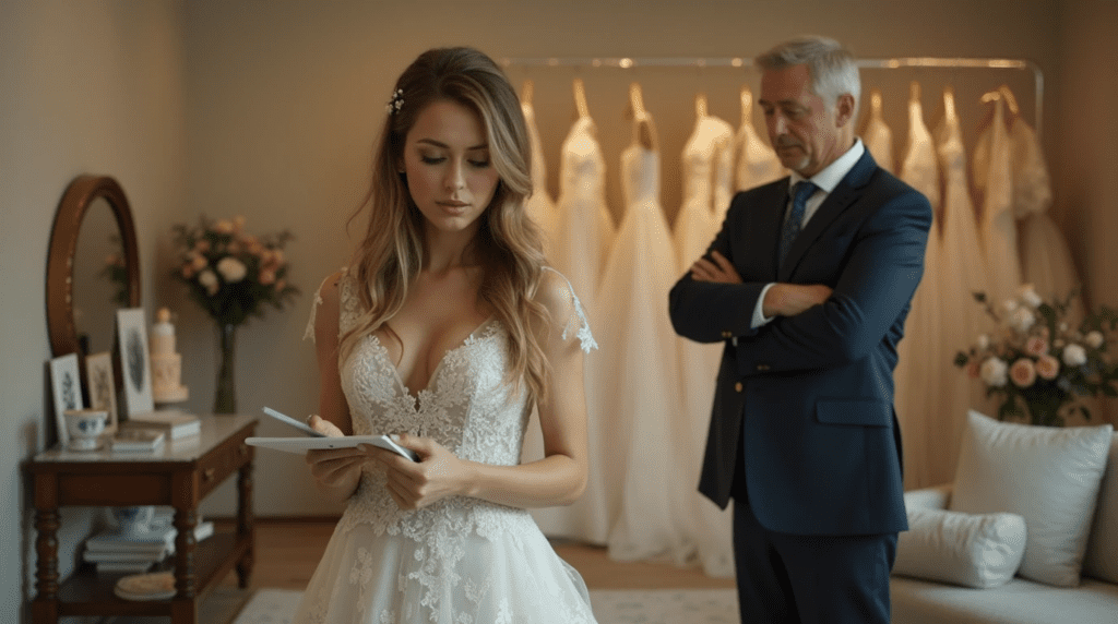 betalen voor bruiloft