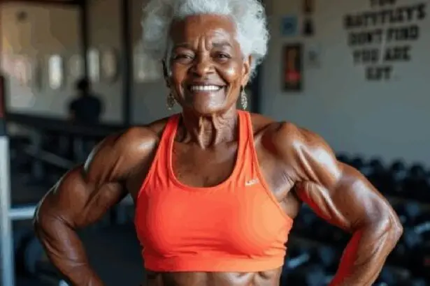 Op 83 jarige leeftijd is ze de oudste bodybuilder ter wereld ze heeft eindelijk haar droom gerealiseerd
