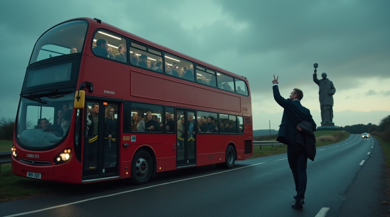 Passagiers vast in bus nadat chauffeur “ontslag neemt”