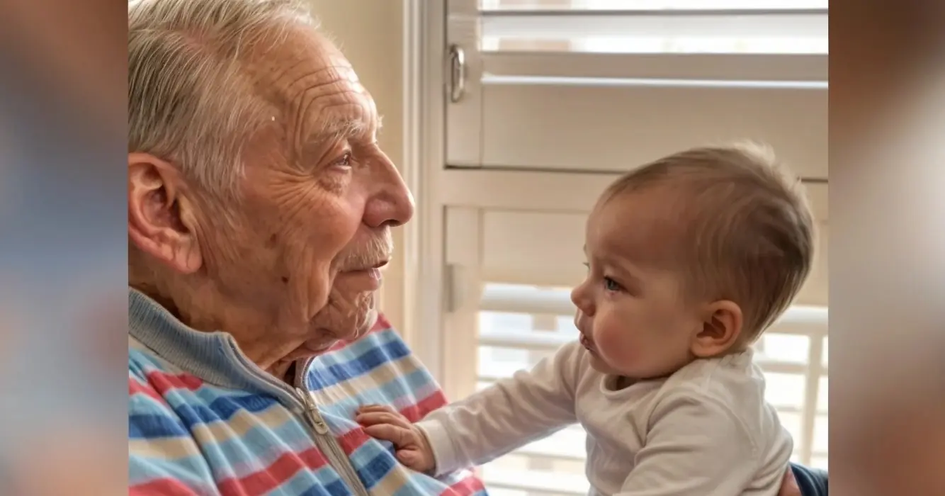 Na maanden van stilte spreekt opa met Alzheimer de kostbaarste woorden