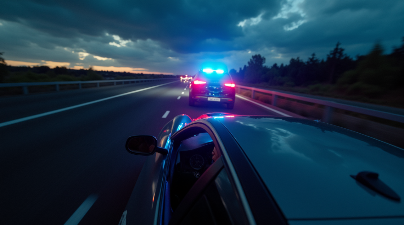 Man denkt slim te zijn door op vluchtstrook te rijden en krijgt daar meteen spijt van