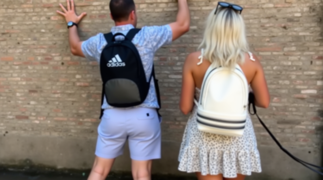 Toerist riskeert tot vijf jaar gevangenisstraf nadat hij namen in Colosseum kerft