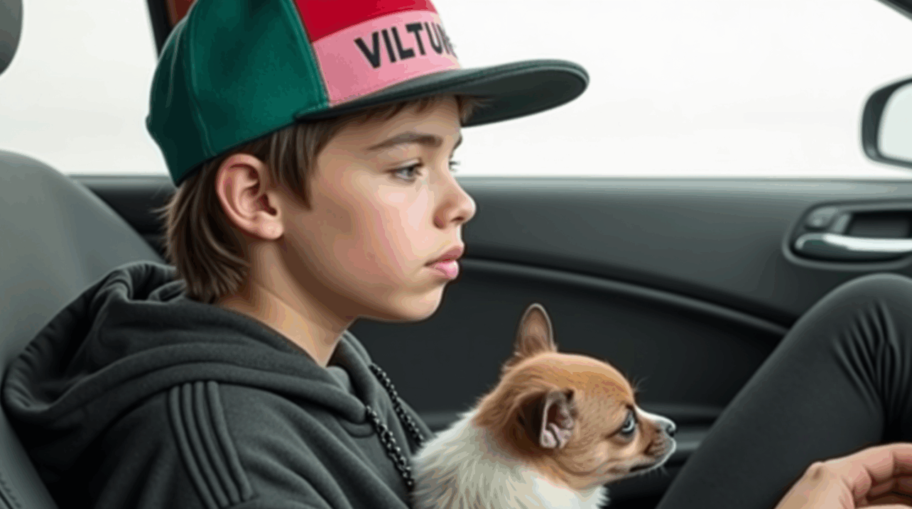 Jongen overvallen door emoties als hij puppy krijgt van overleden vader 