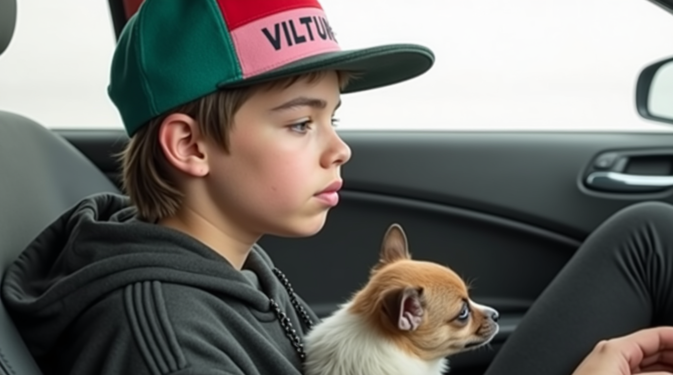 Jongen overvallen door emoties als hij puppy krijgt van overleden vader 