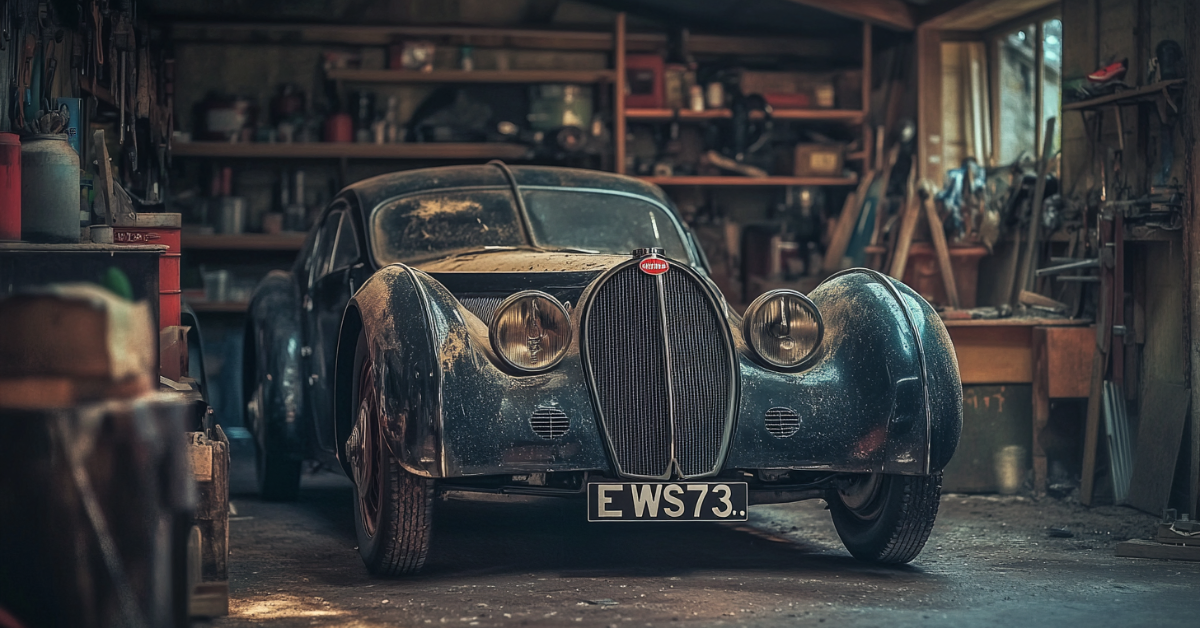 Oom liet een oude garage na wat zijn familie in de garage vond is verbazingwekkend